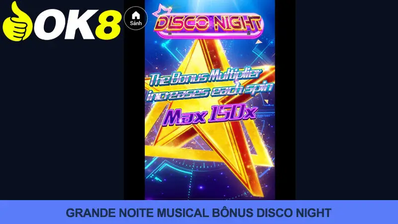 Disco Night - A maior noite musical bônus de todos os tempos no Ok8
