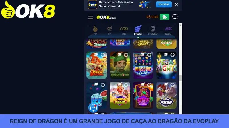 Informações básicas sobre Reign of Dragon