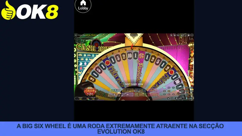 Informações sobre o jogo Big Six Wheel