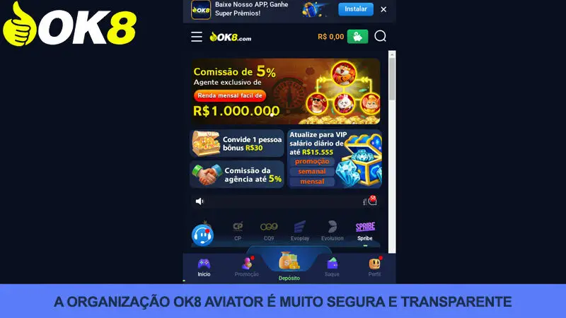 Ok8 é a melhor reputação
