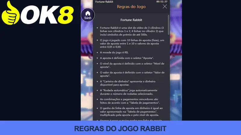 Processo de registro e participação em jogos