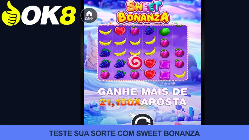 Sweet Bonanza - Desafie sua sorte para obter ótimos bônus
